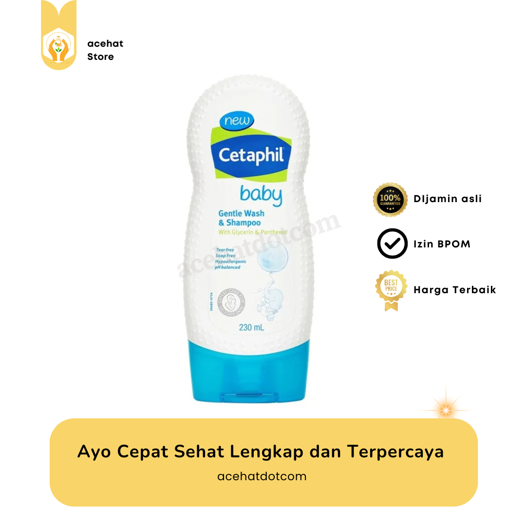 CETAPHIL BABY GTL WASH & SHAMPOO 230 ML