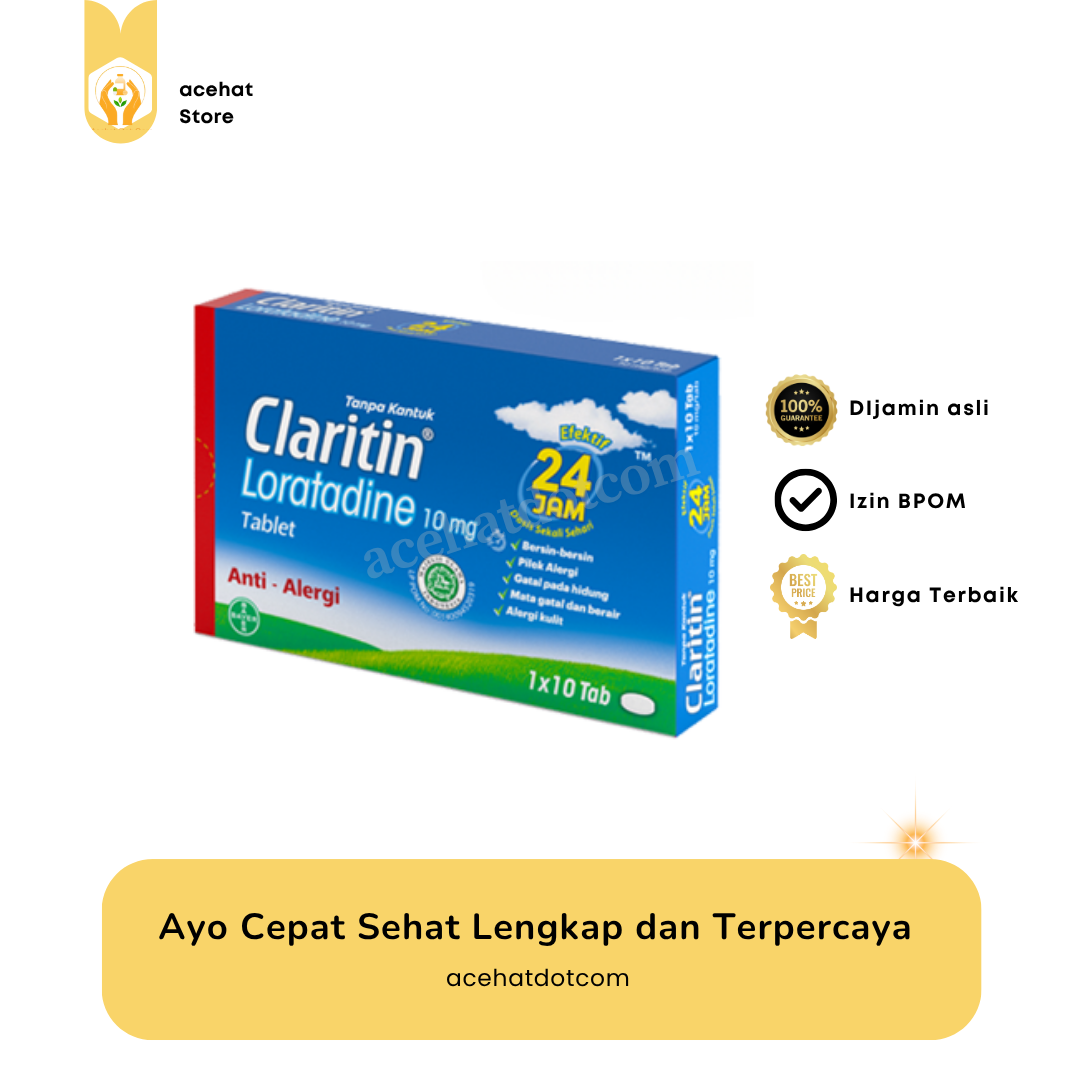 CLARITIN 10 MG 10 TAB