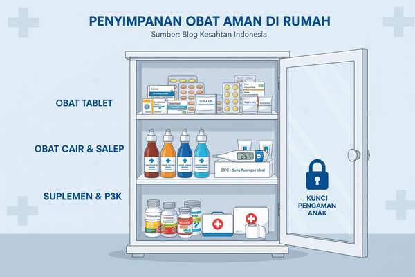 Cara Menyimpan Obat dengan Benar di Rumah - Panduan Penyimpanan Obat yang Aman