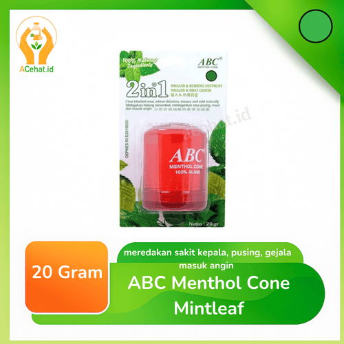 ABC Menthol Cone Mintleaf 20 g