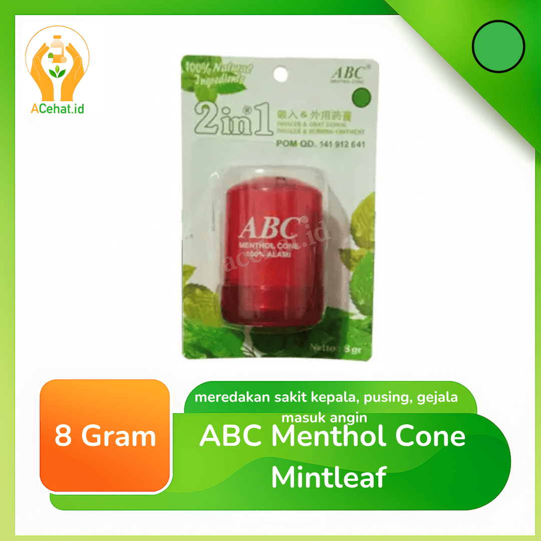 ABC Menthol Cone Mintleaf 8 g