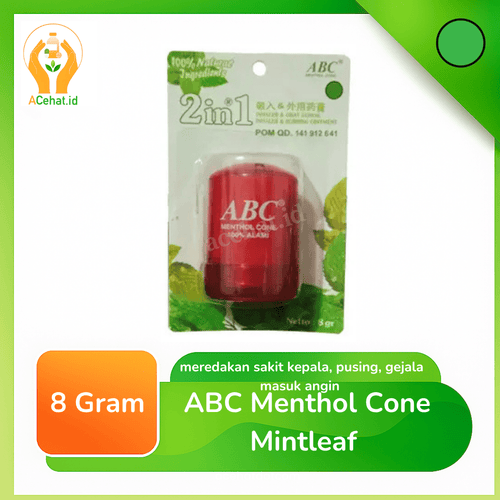 ABC Menthol Cone Mintleaf 8 g