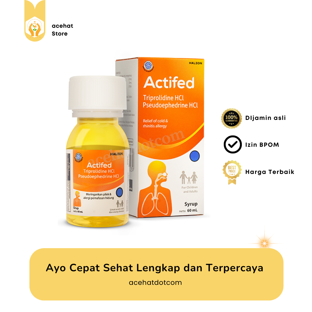 ACTIFED SYRUP 60 ML (KUNING)