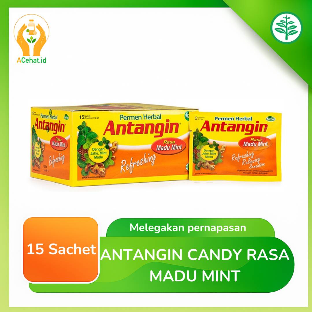 ANTANGIN CANDY RASA MADU MINT 15 sachet @10 gr
