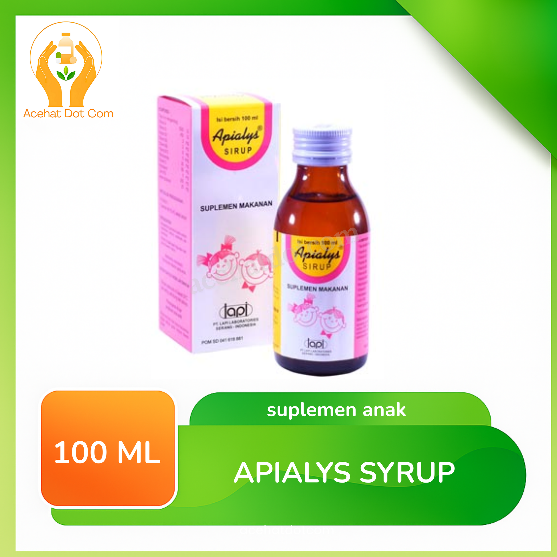 APIALYS SYRUP 100 ML