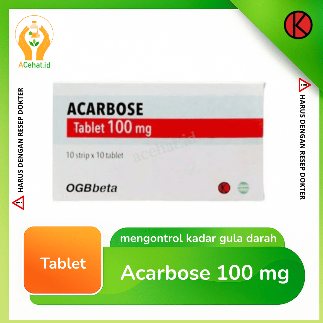 Acarbose 100 mg