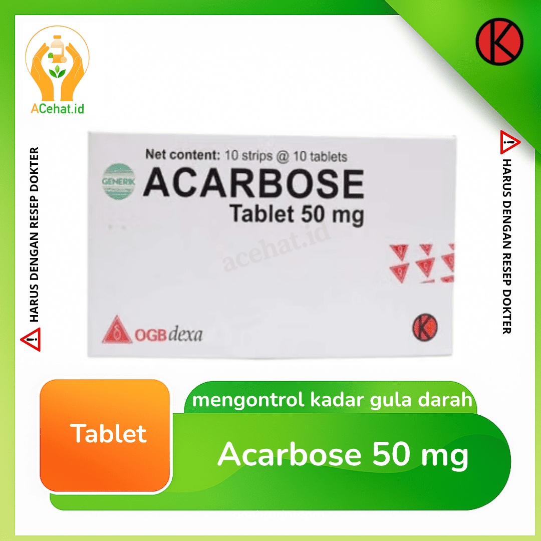 Acarbose 50 mg