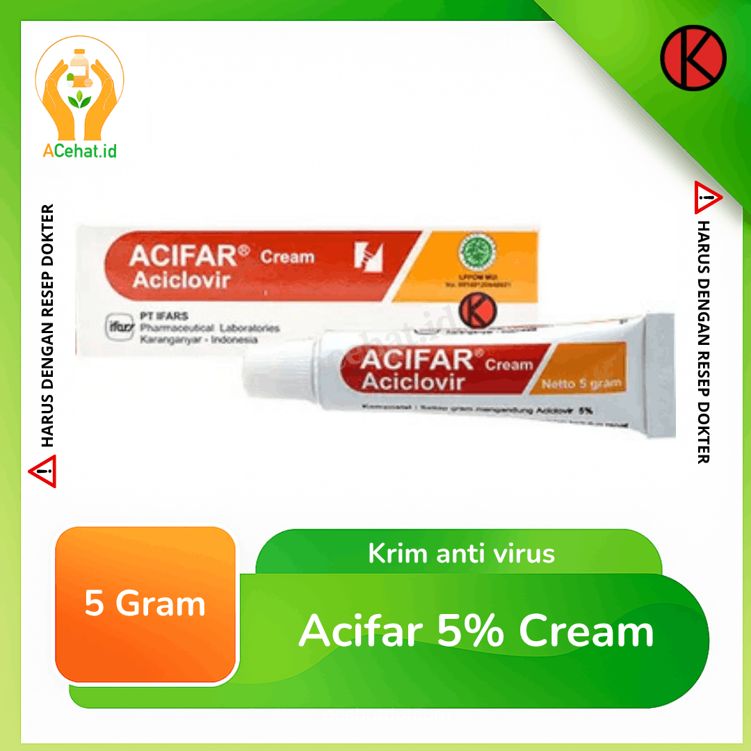 Acifar 5% Cream 5 Gram