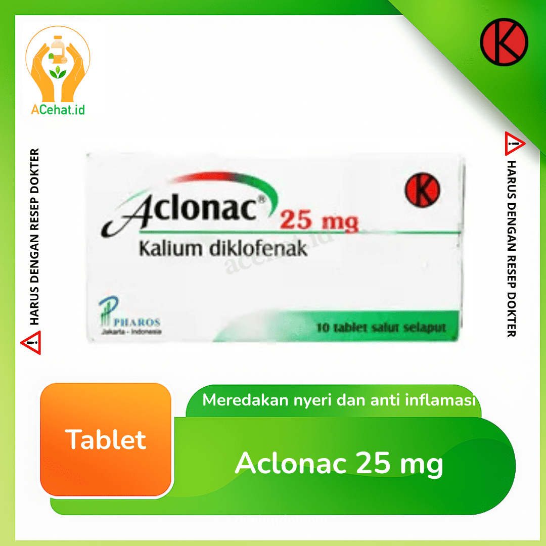 Aclonac 25 mg Tablet