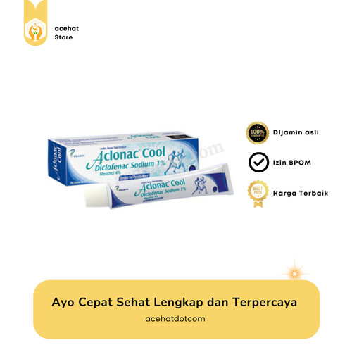 ACLONAC COOL 1% GEL 20 GR