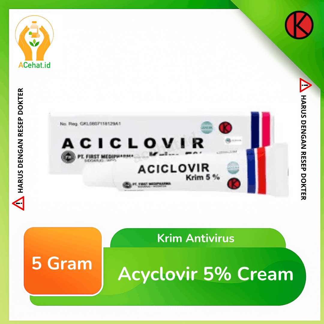 Acyclovir 5% Cream 5 g