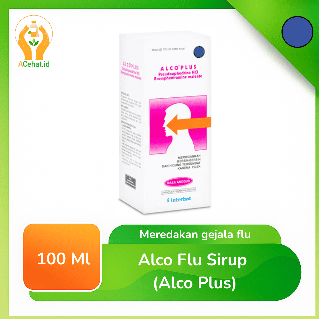 Alco Flu Sirup 100 ml (Alco Plus)