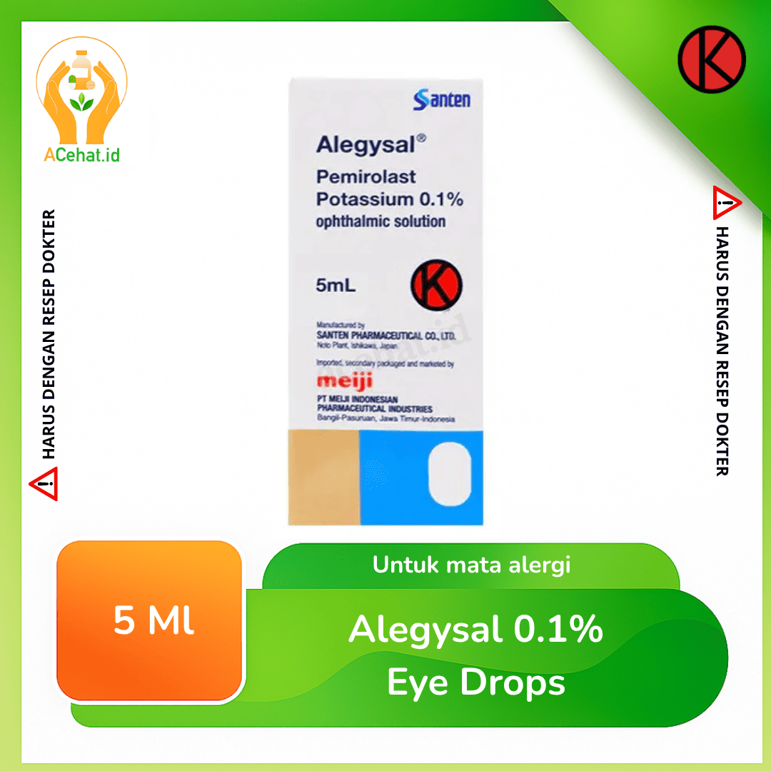 Alegysal 0.1% Eye Drops 5 ml