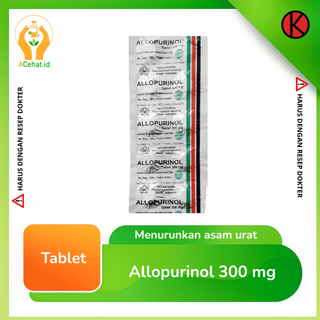Allopurinol 300 mg Tablet