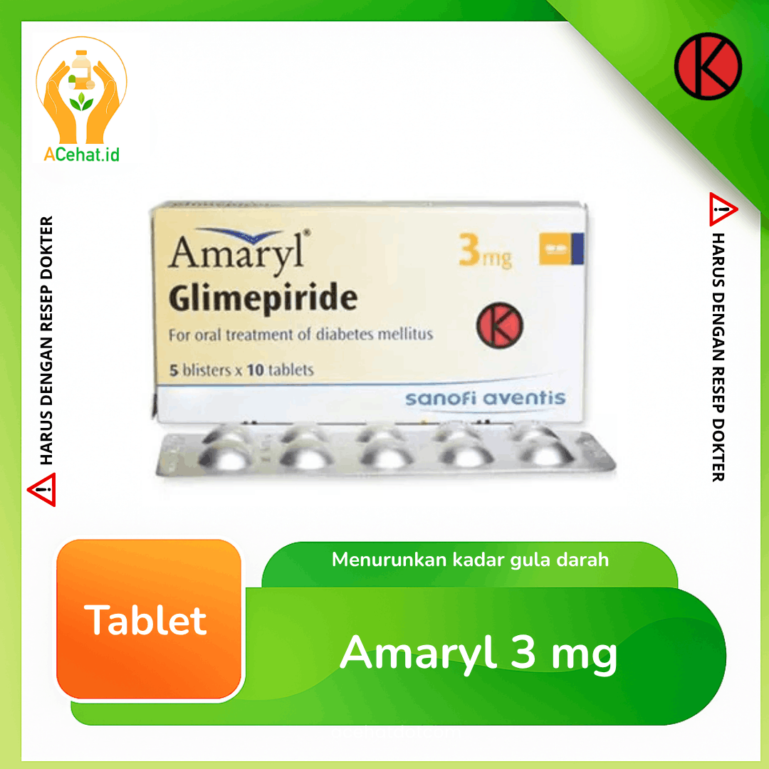 Amaryl 3 mg