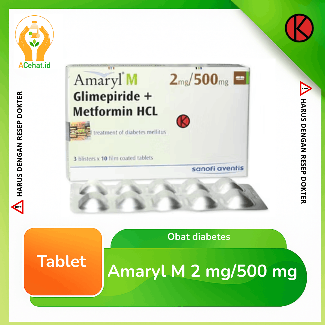 Amaryl M 2 mg/500 mg
