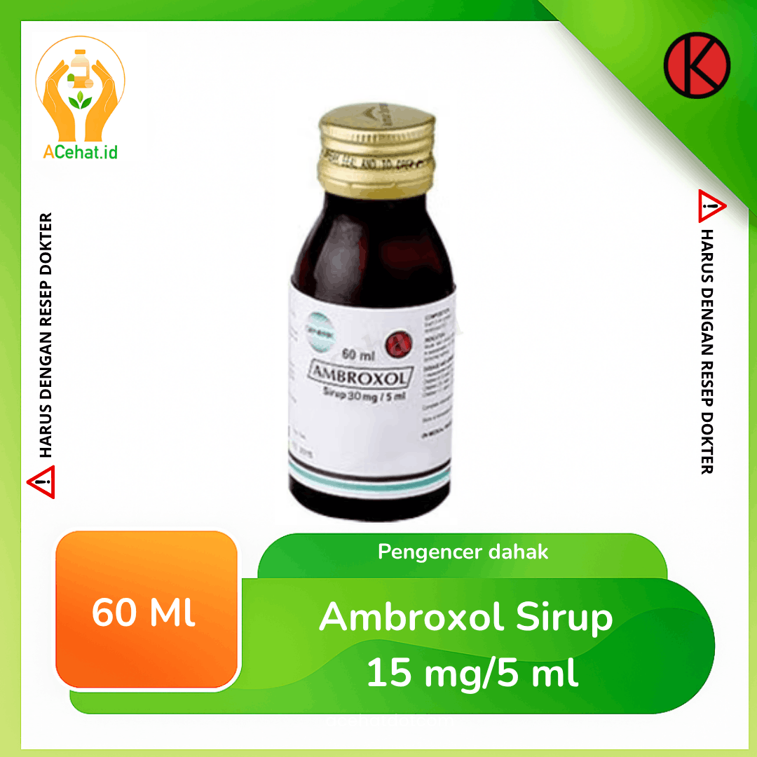 Ambroxol Sirup 15 mg/5 ml 60 ml