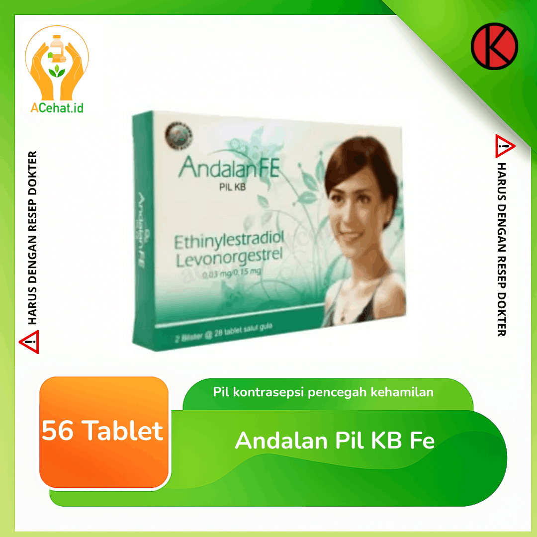 Andalan Pil KB Fe 56 Tablet