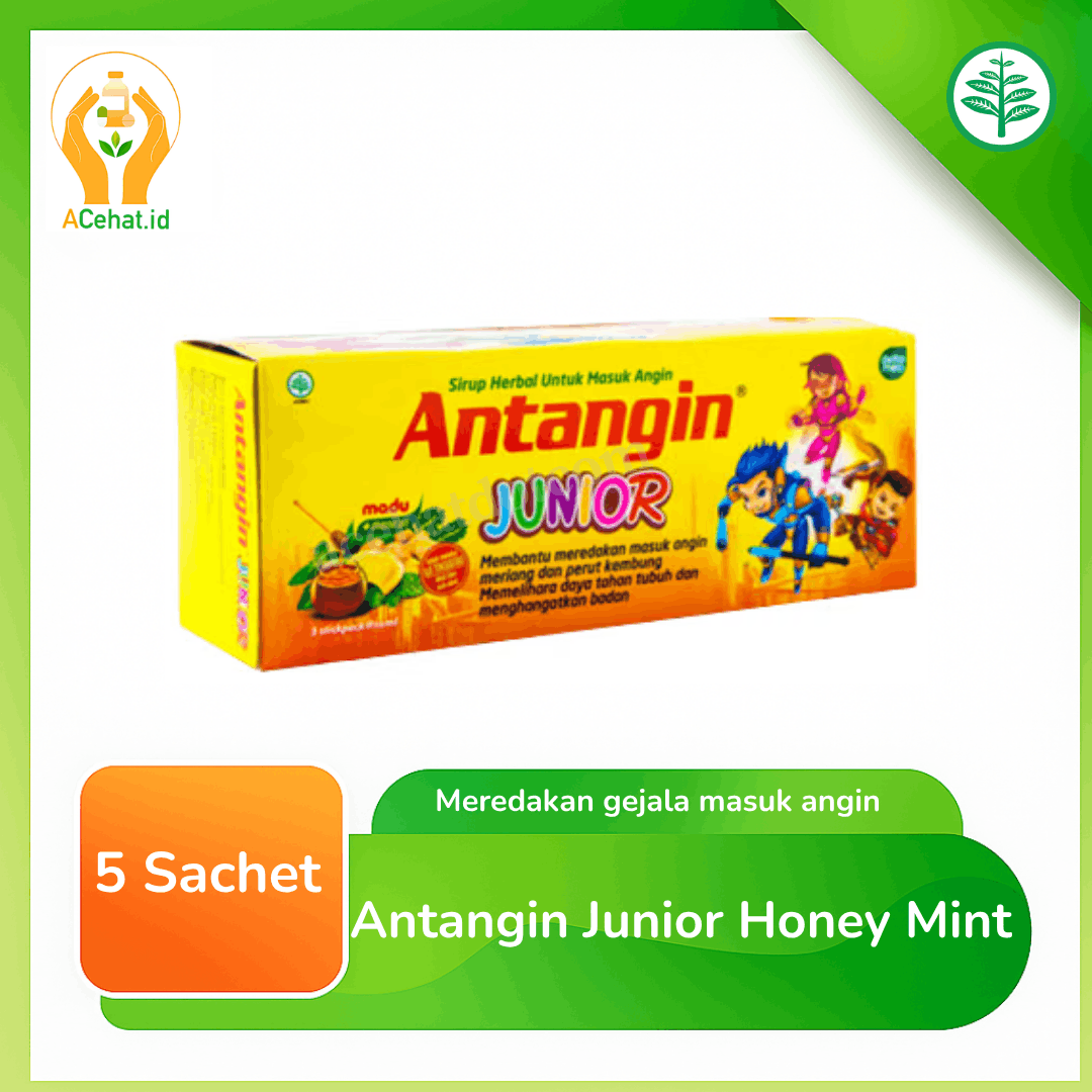 Antangin Junior Honey Mint 5 Sachet