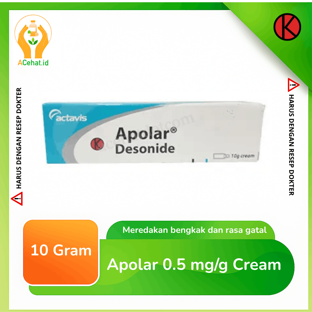 Apolar 0.5 mg/g Cream 10 g