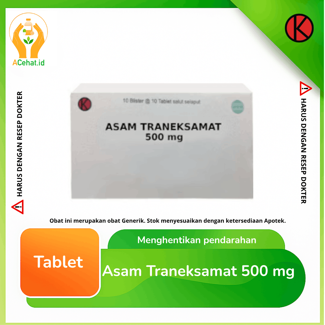 Asam Traneksamat 500 mg