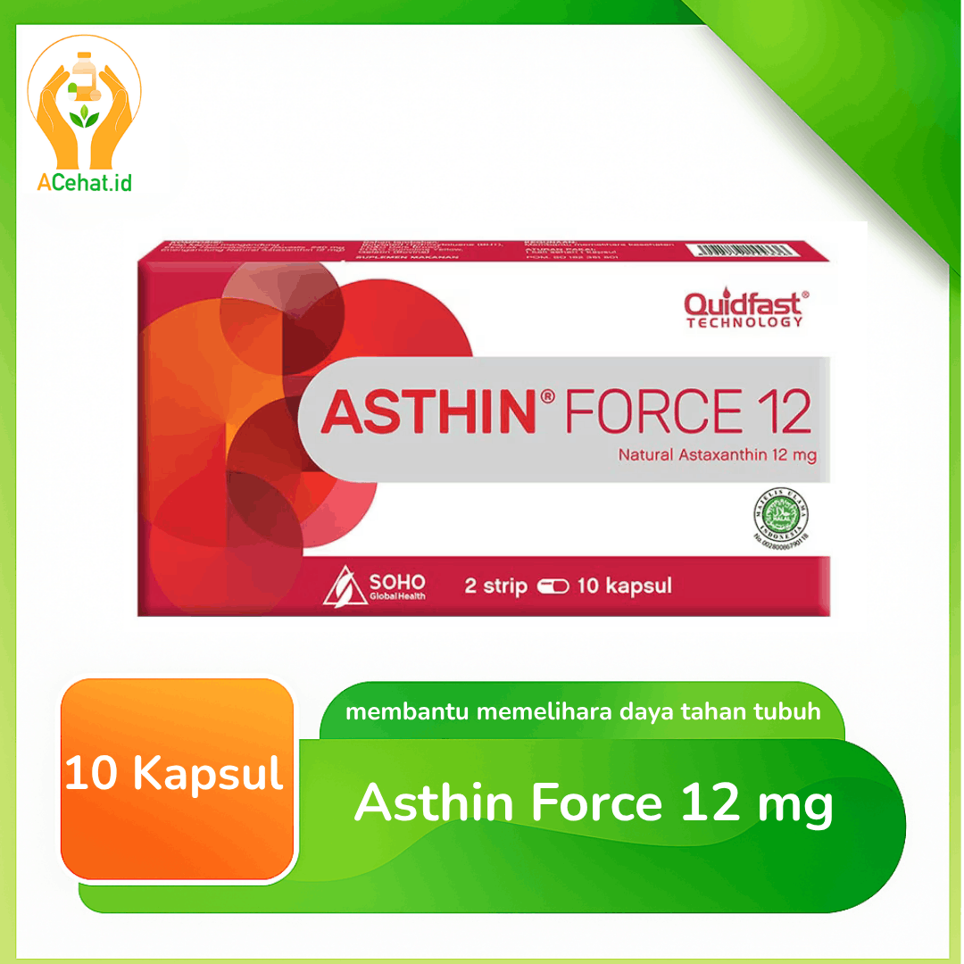 Asthin Force 12 mg 10 Kapsul