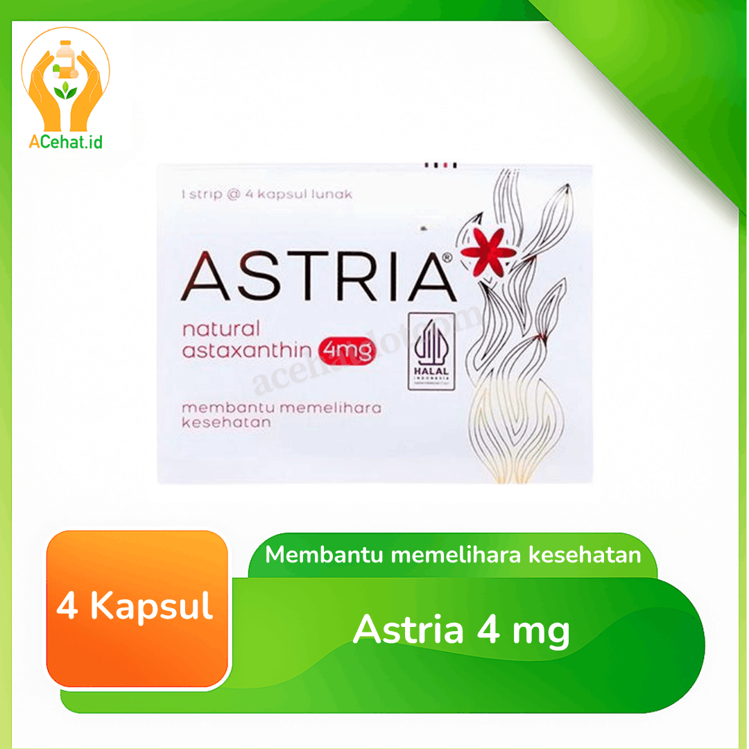 Astria 4 mg 4 Kapsul