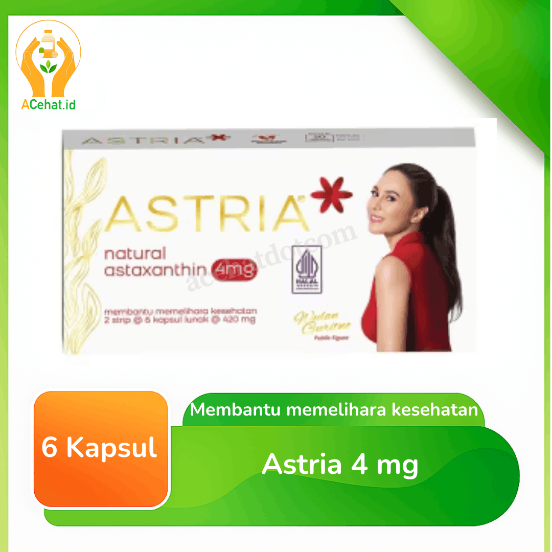 Astria 4 mg 6 Kapsul