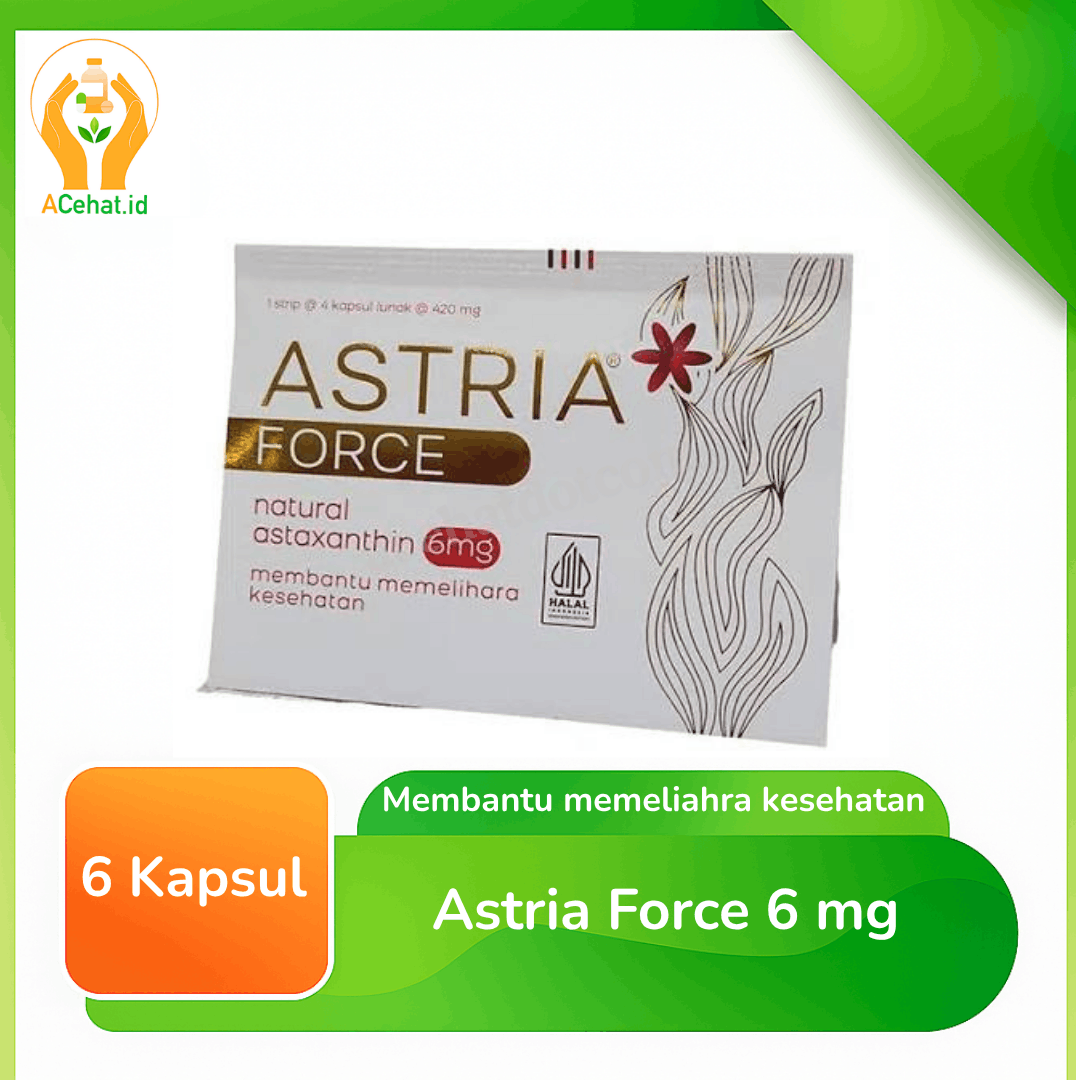 Astria Force 6 mg 6 Kapsul