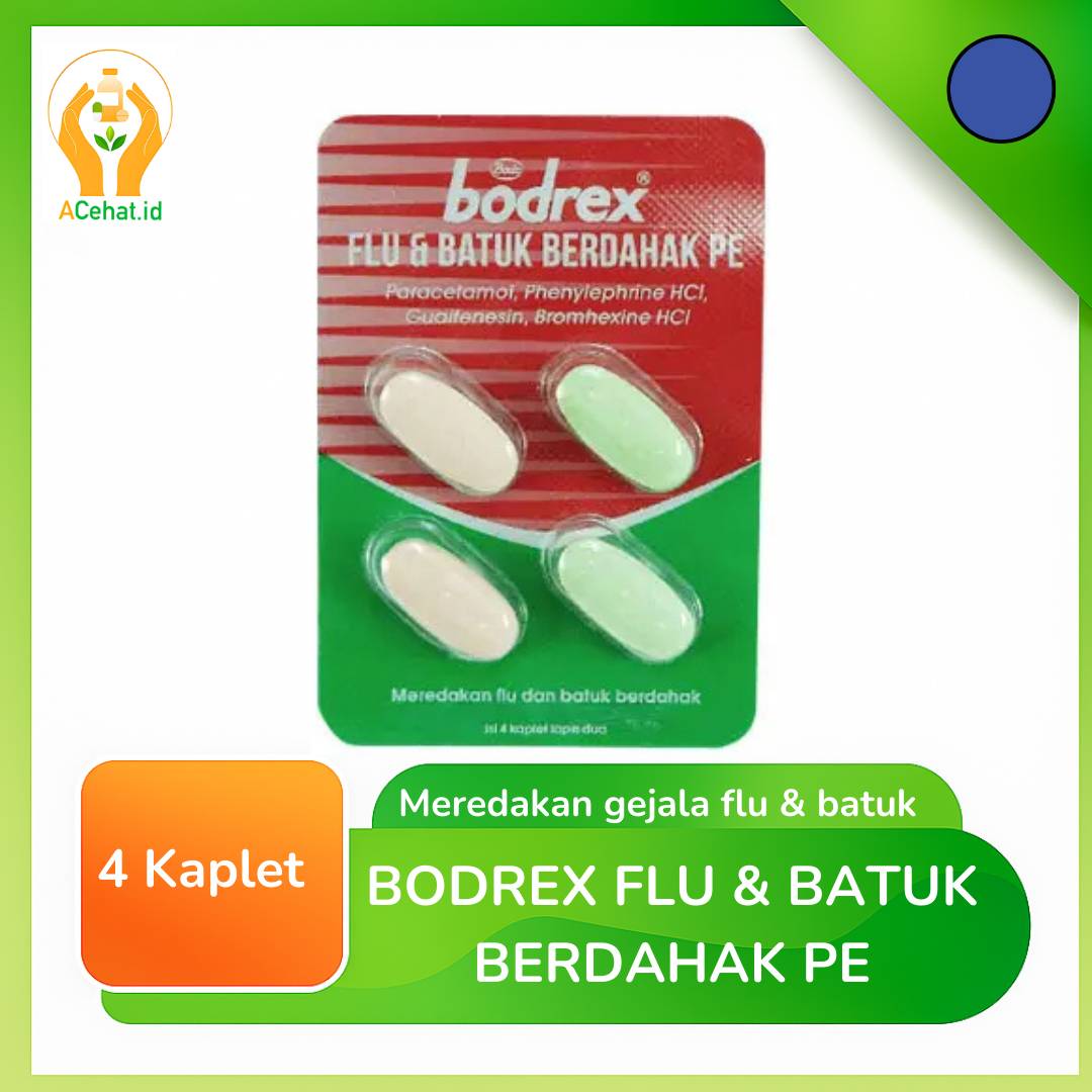 BODREX FLU & BATUK BERDAHAK PE TABLET