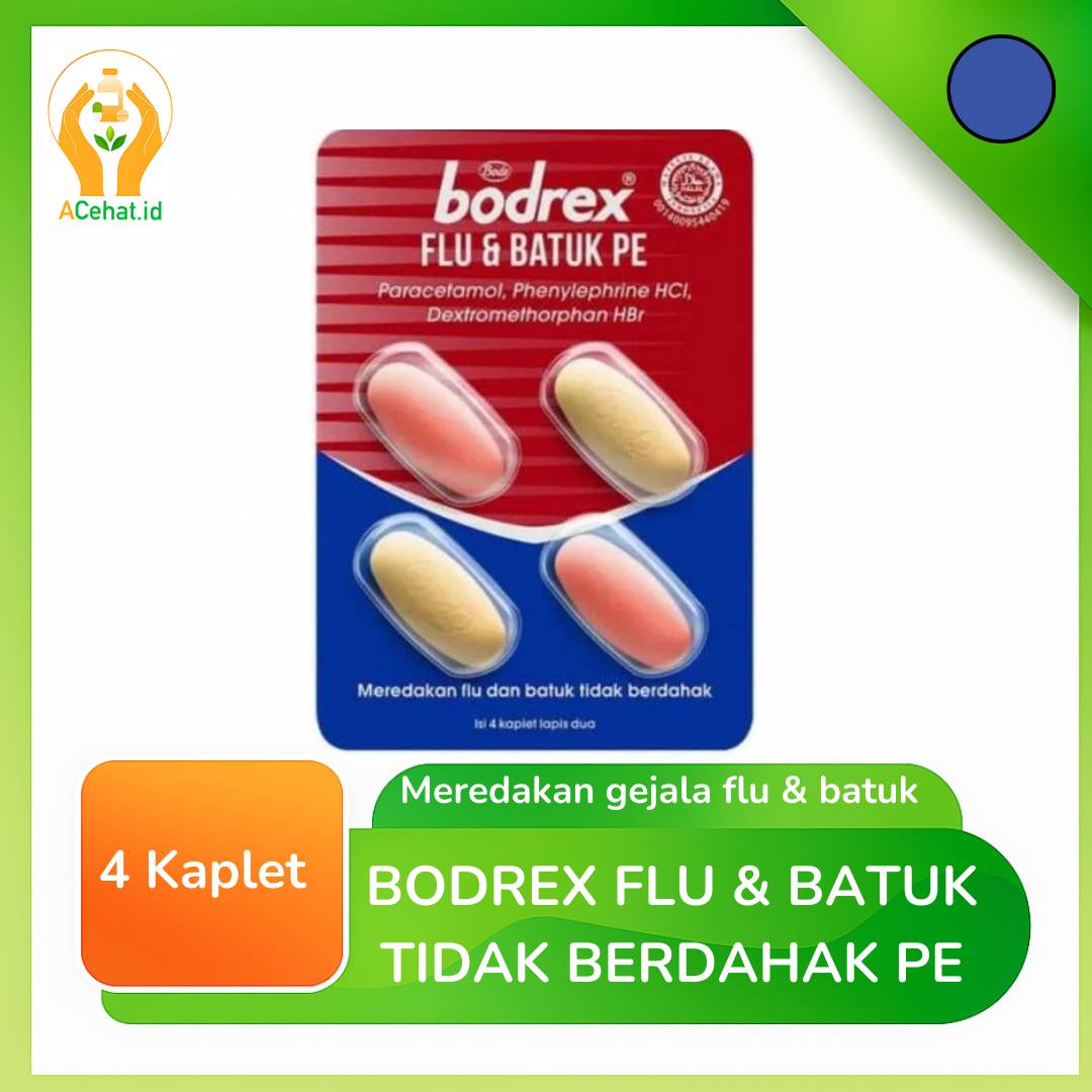 BODREX FLU & BATUK TIDAK BERDAHAK PE TABLET
