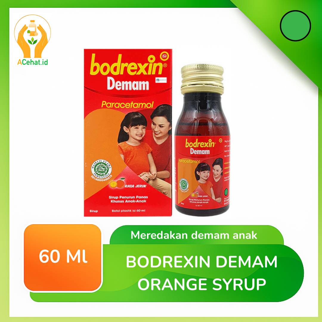 BODREXIN DEMAM ORANGE SYR 60 ML