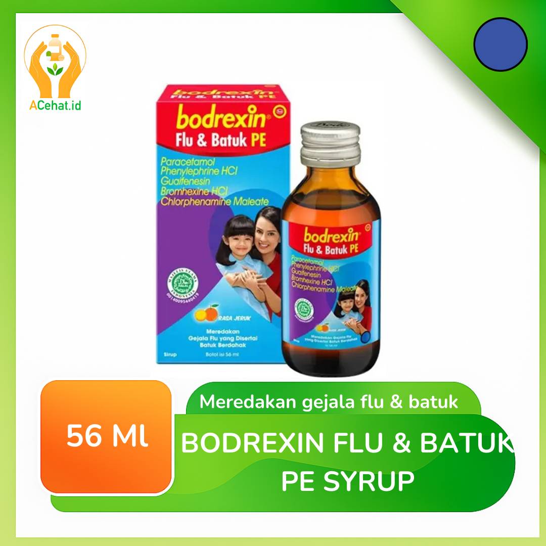 BODREXIN FLU & BATUK PE SYR 56 ML