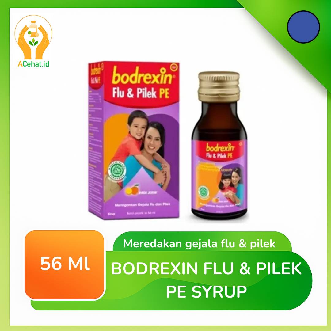 BODREXIN FLU & PILEK PE SYR 56 ML
