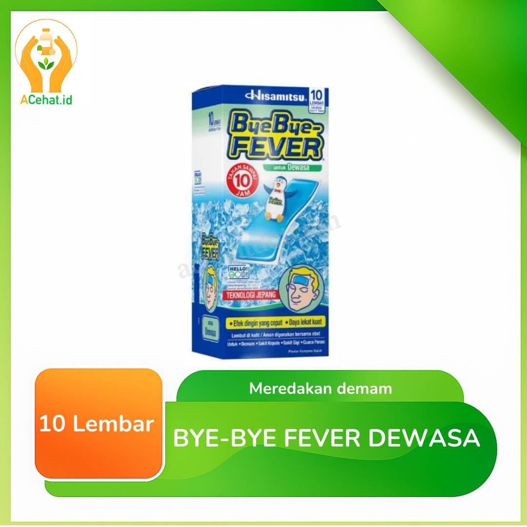 BYE-BYE FEVER DEWASA 10 Lembar