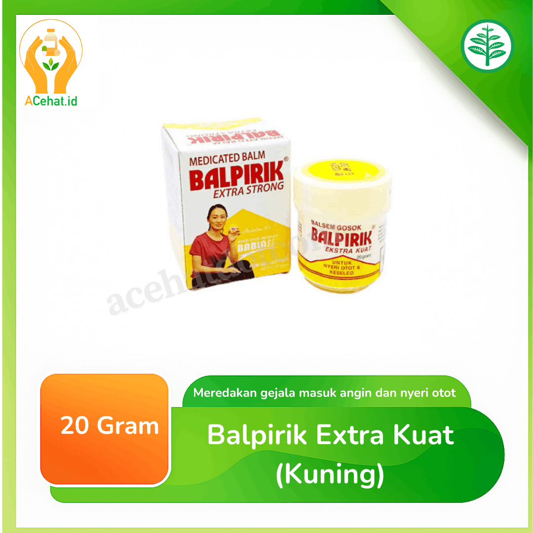 Balpirik Extra Kuat (Kuning) Balsam 20 g