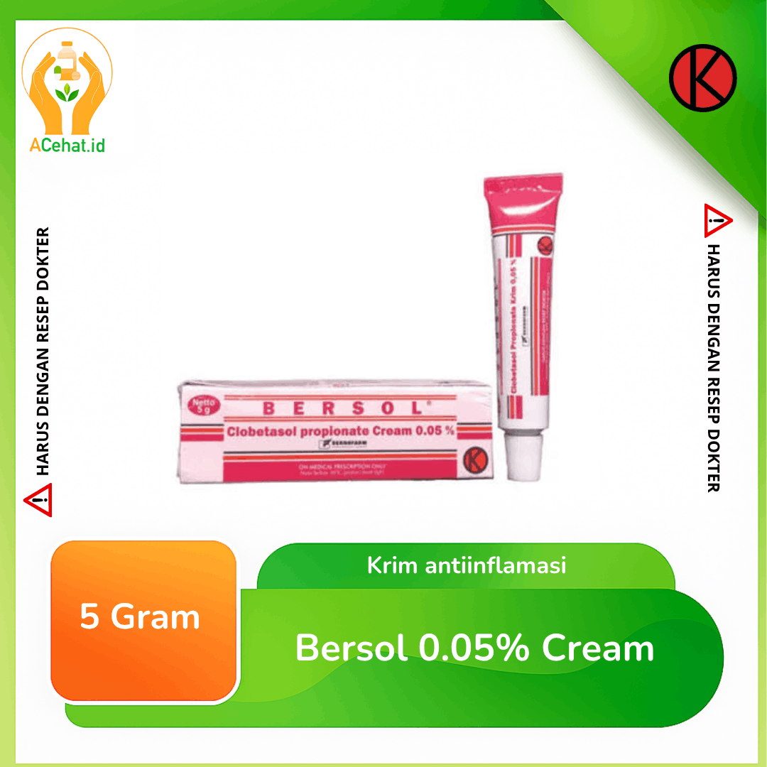 Bersol 0.05% Cream 5 g