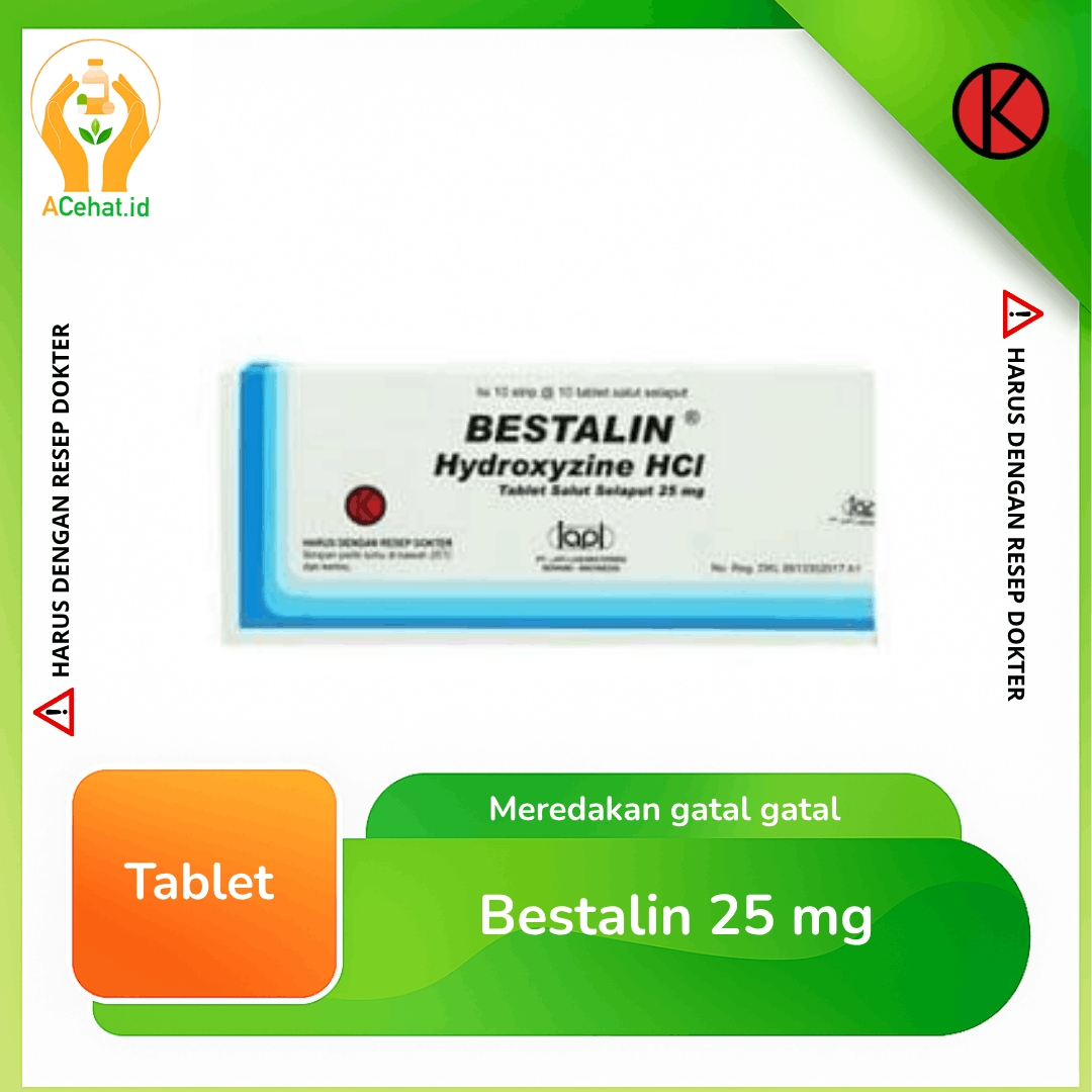 Bestalin 25 mg 10 Tablet