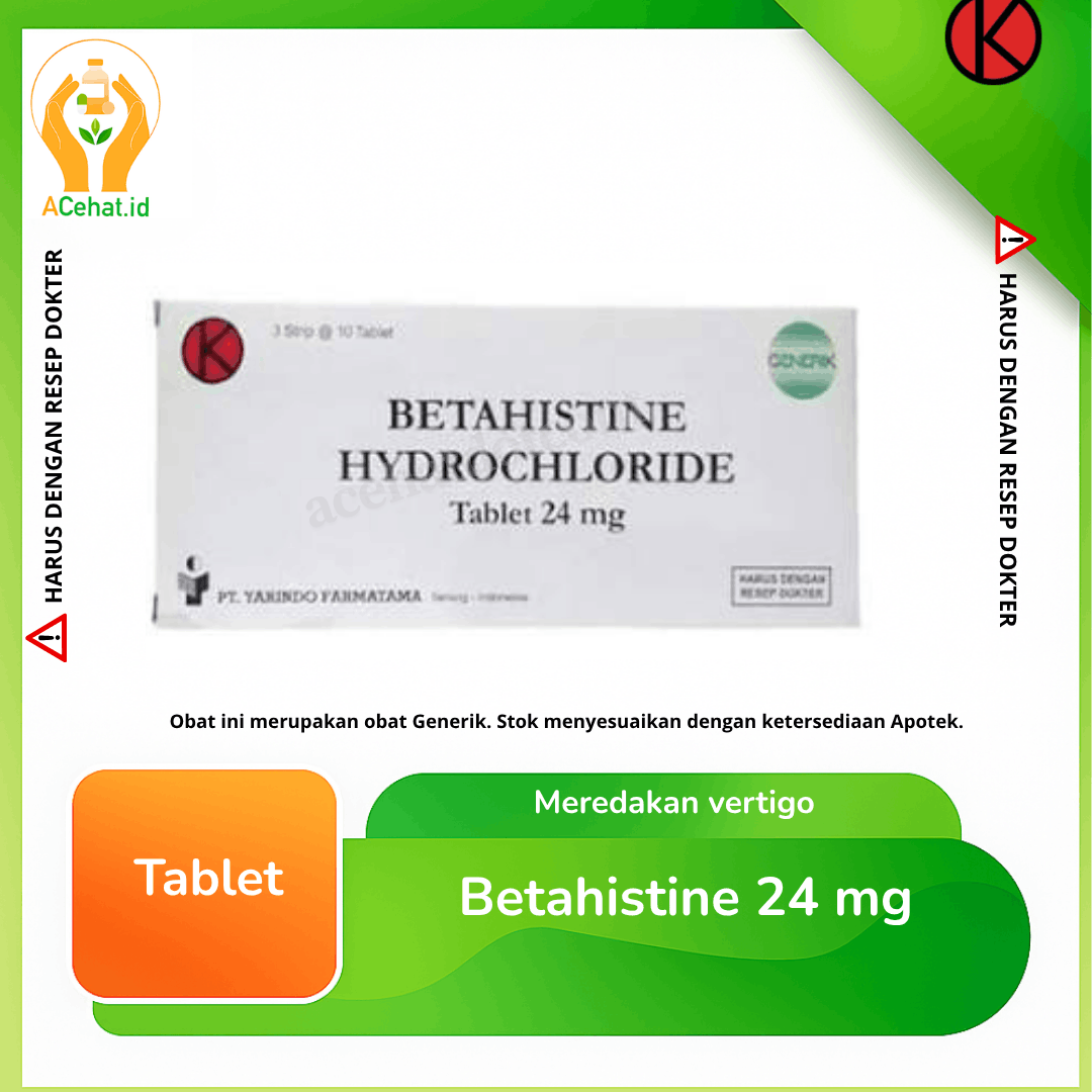 Betahistine 24 mg Tablet