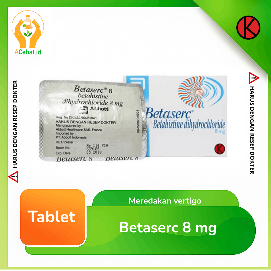 Betaserc 8 mg Tablet