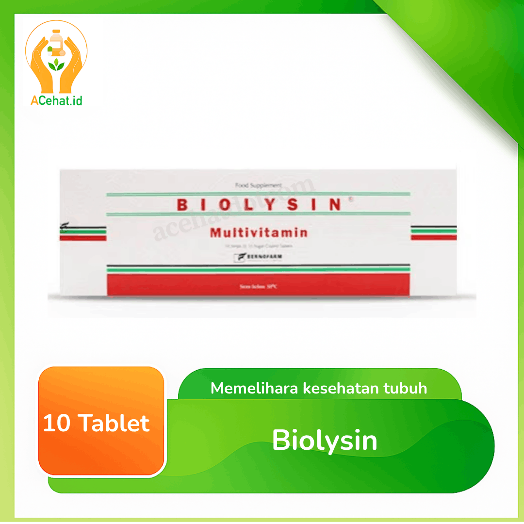 Biolysin 10 Tablet
