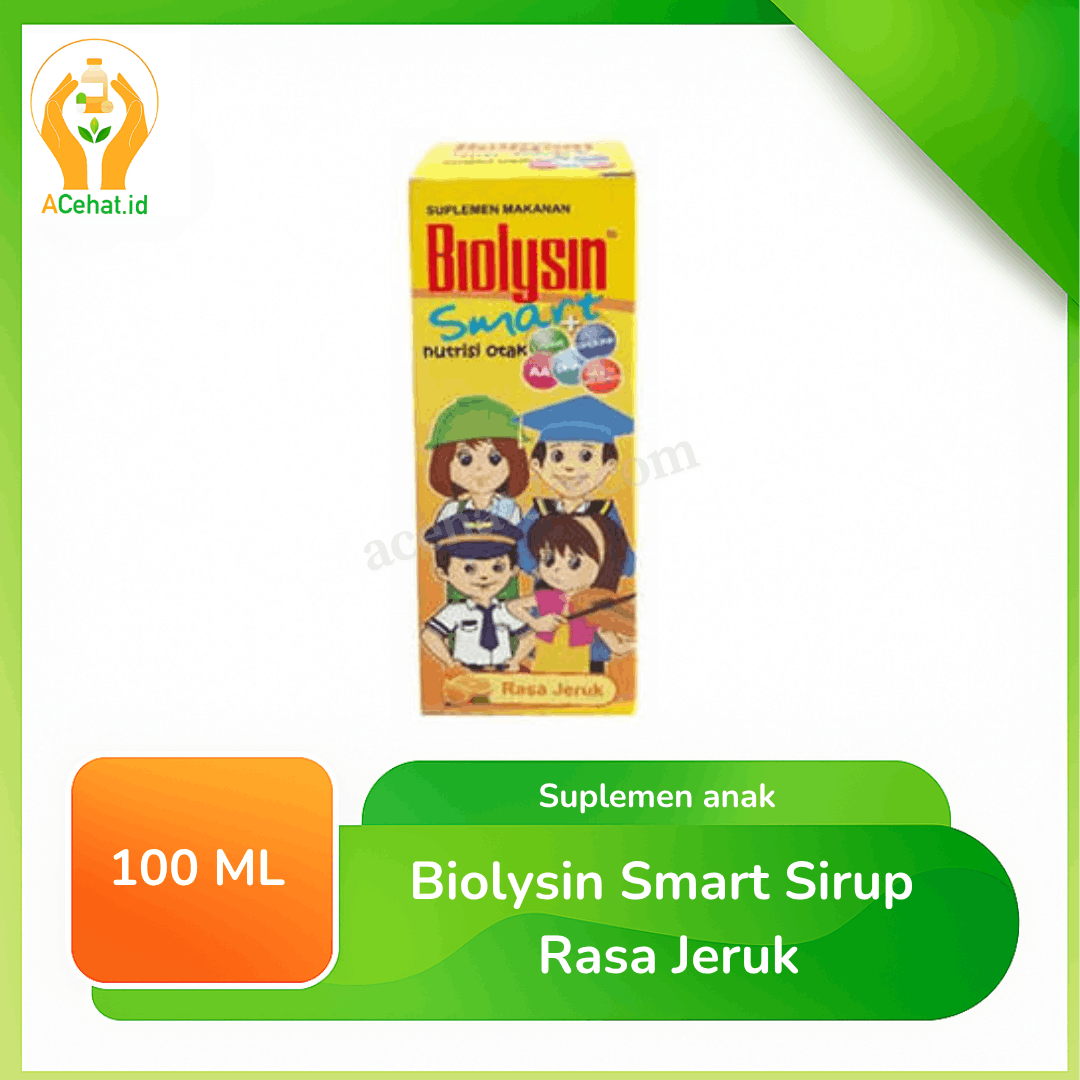 Biolysin Smart Sirup Rasa Jeruk 100 ml