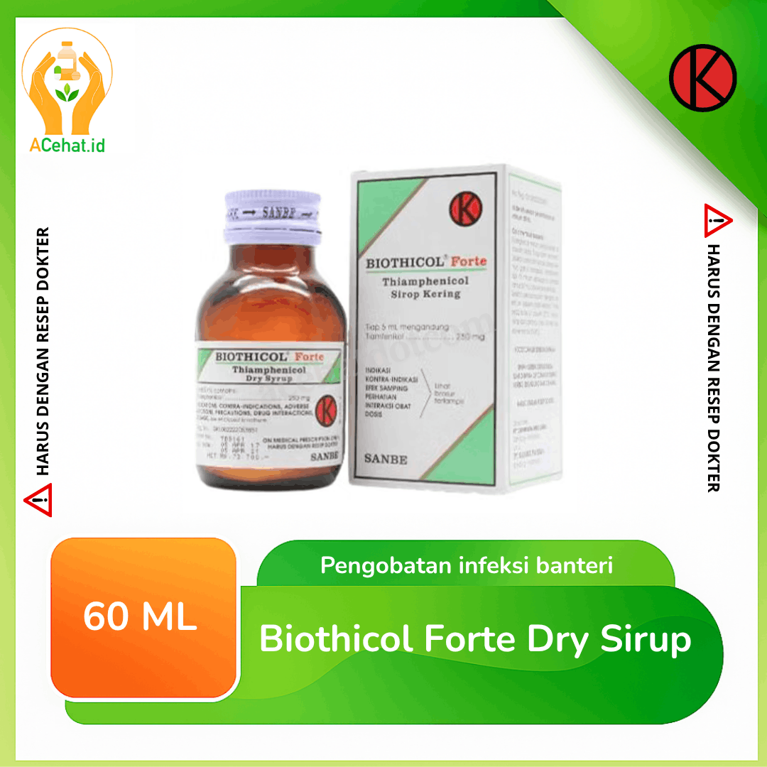 Biothicol Forte Dry Sirup 60 ml
