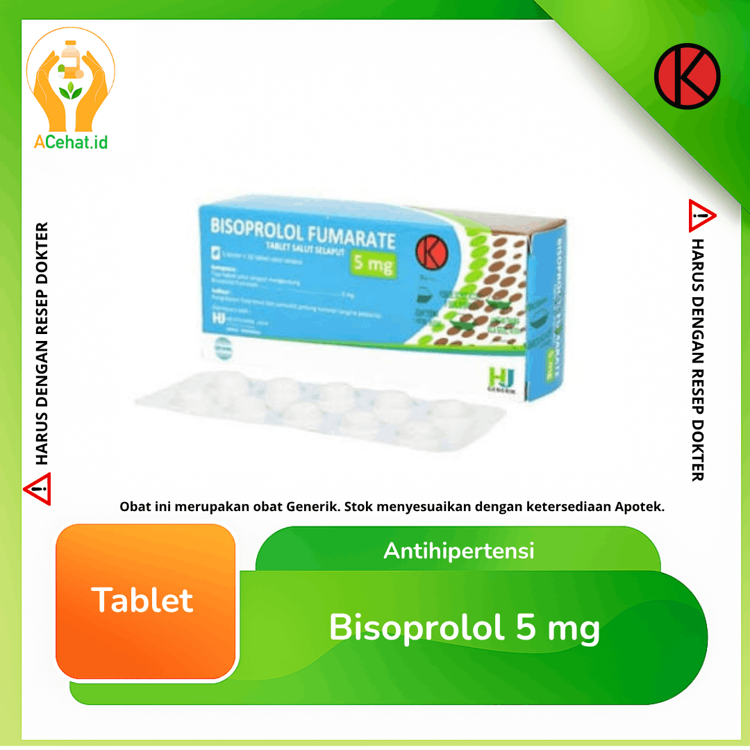 Bisoprolol 5 mg Tablet
