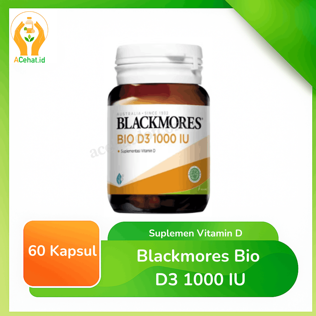 Blackmores Bio D3 1000 IU 60 Kapsul