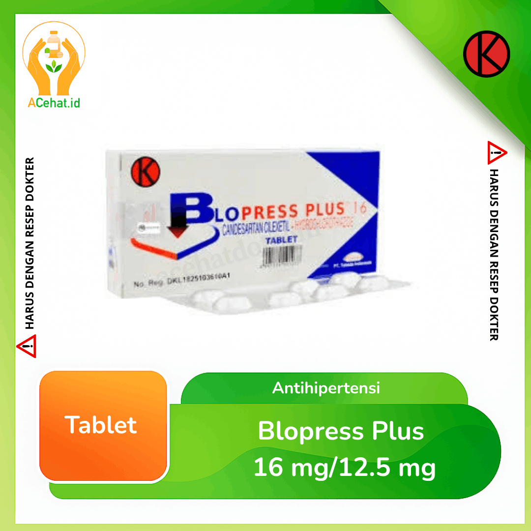 Blopress Plus 16 mg/12.5 mg