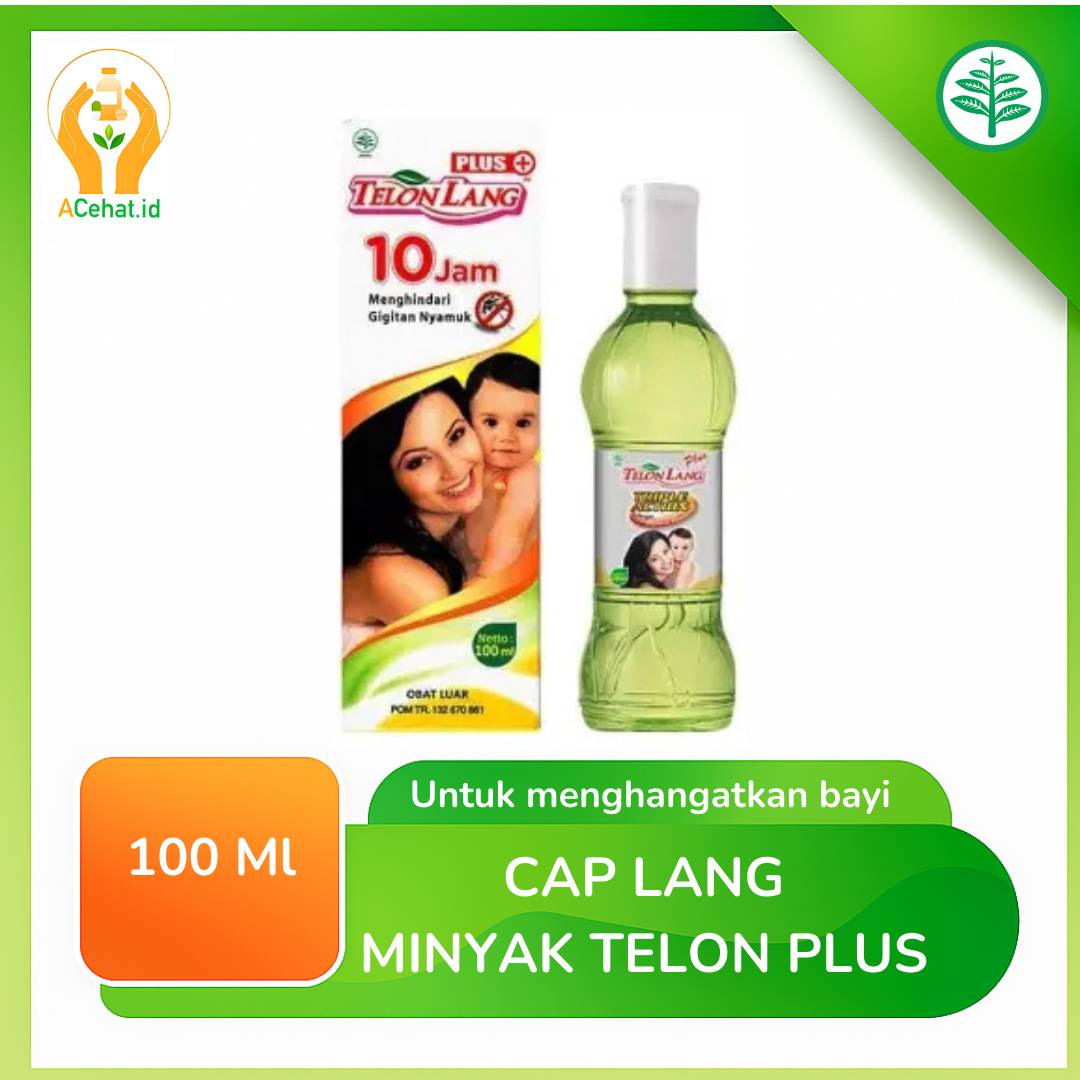 Cap Lang Minyak Telon Plus 100 Ml