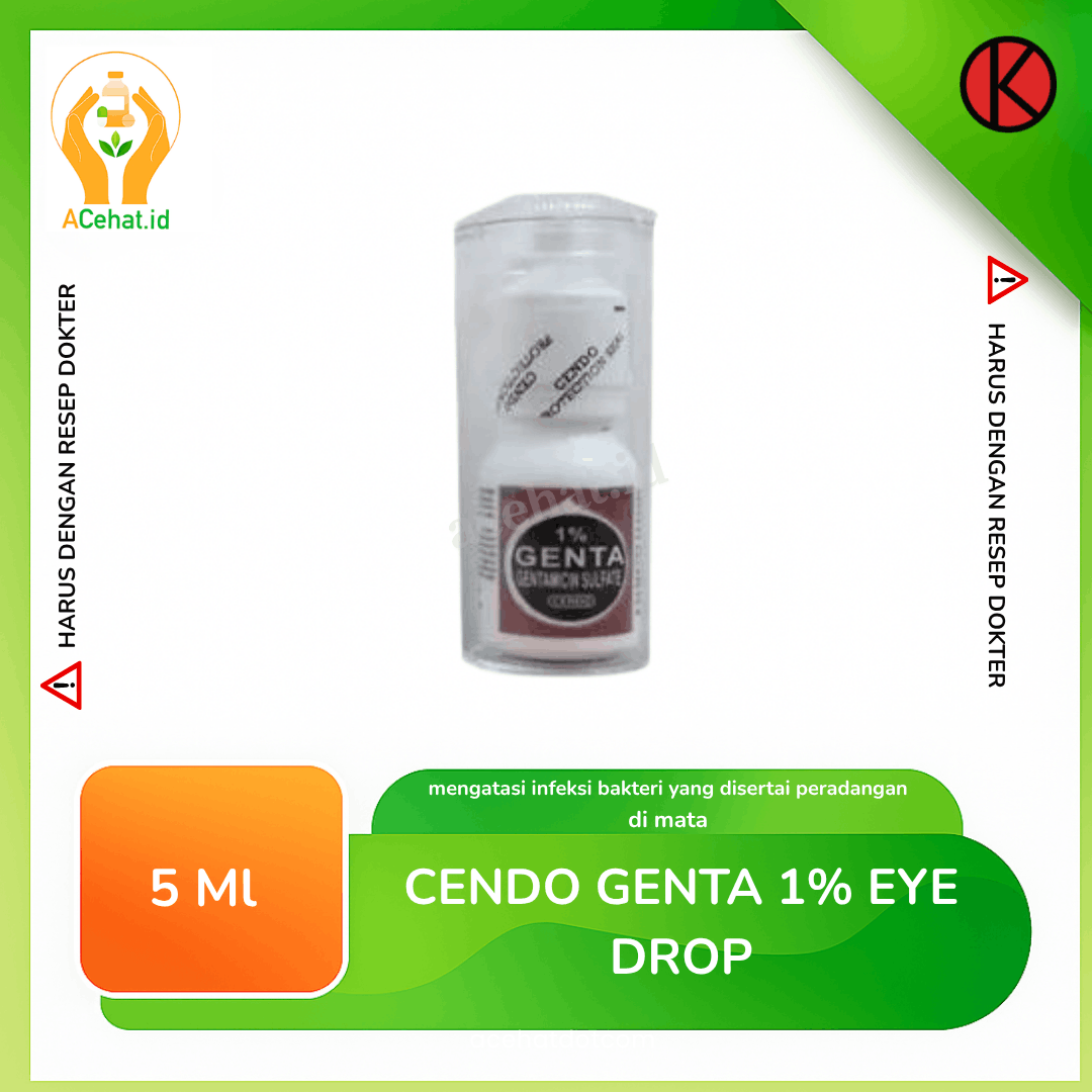 Cendo Genta 1% Eye Drop 5 Ml