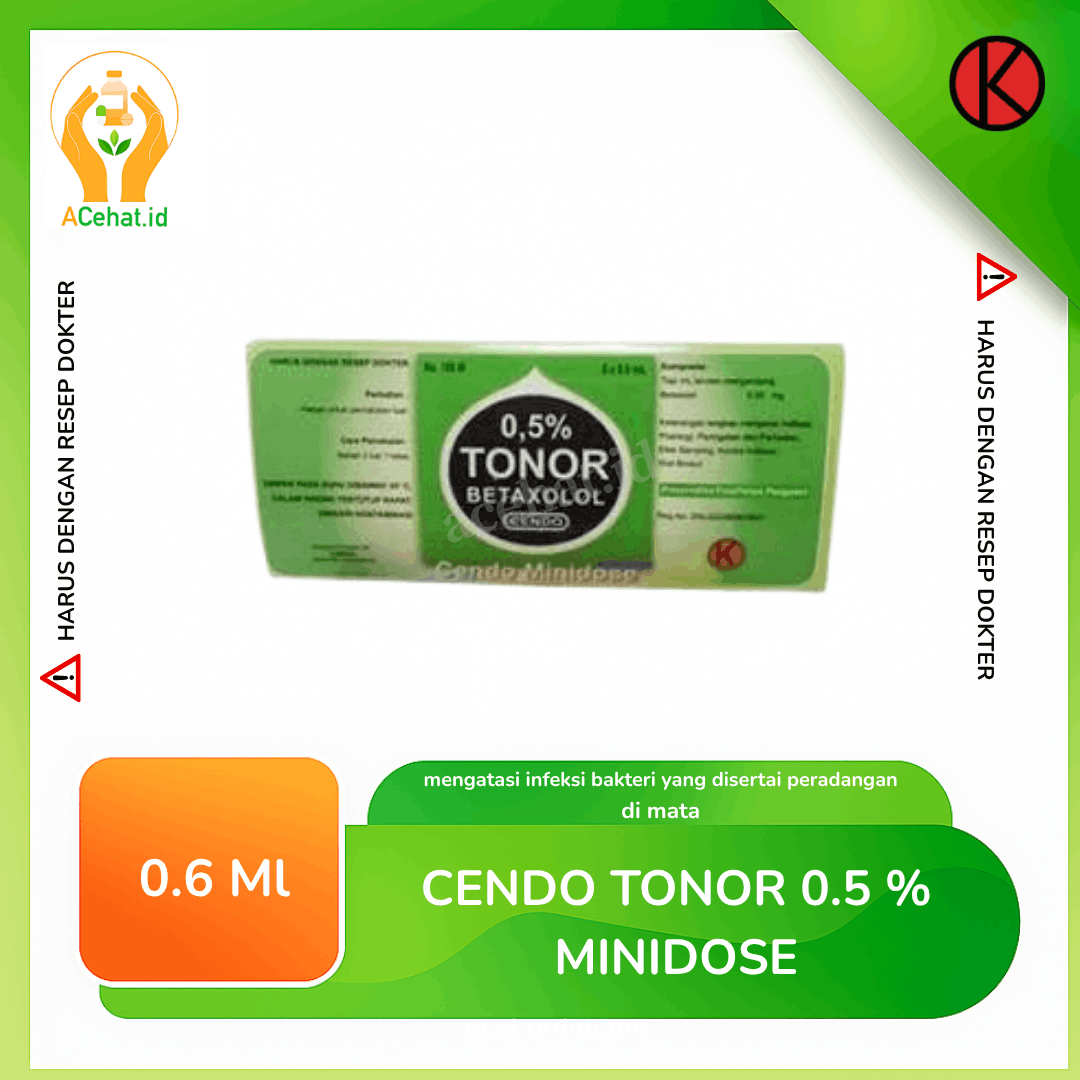 Cendo Tonor 0.5% Minidose 0.6 ml