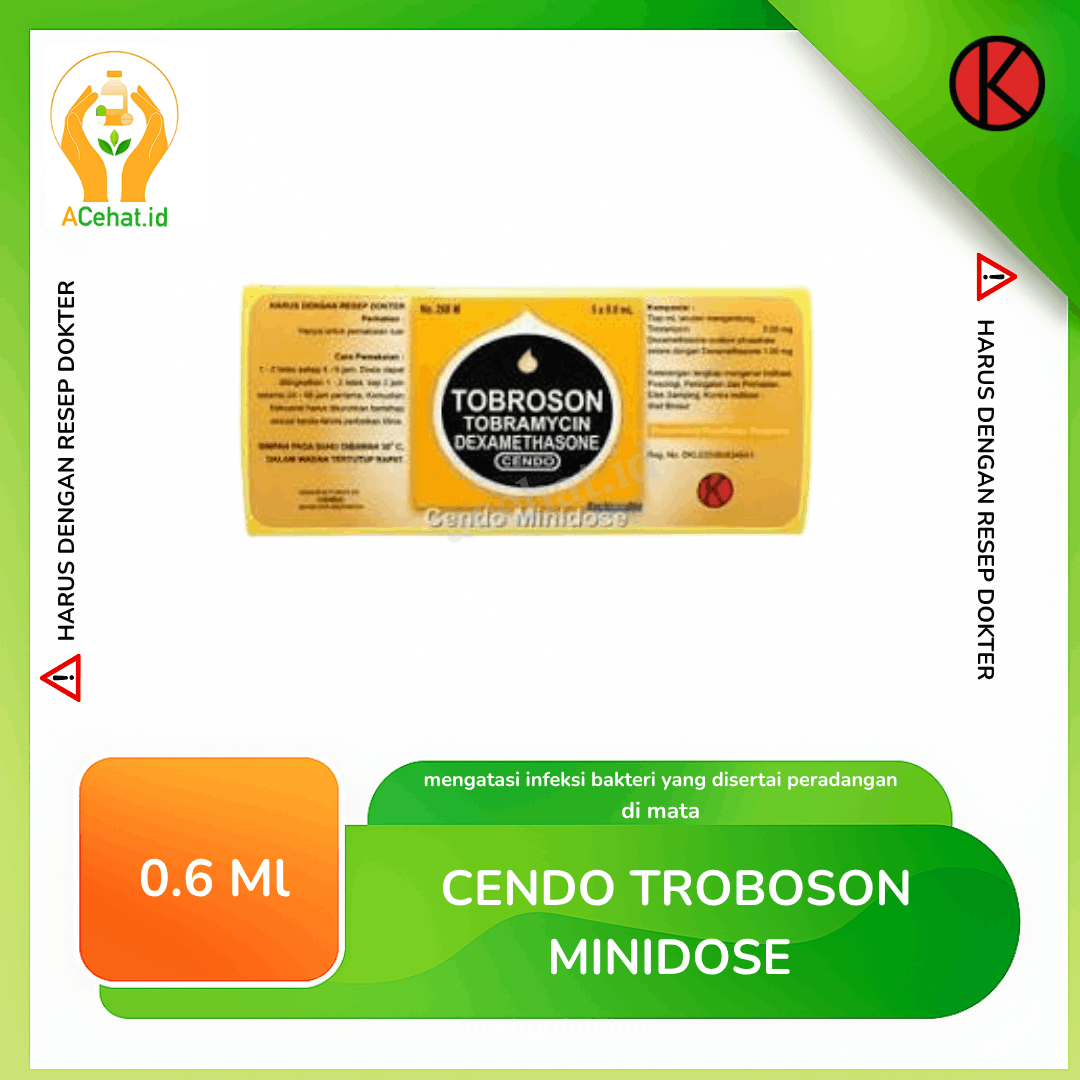 Cendo Tobroson Minidose 0.6 ml